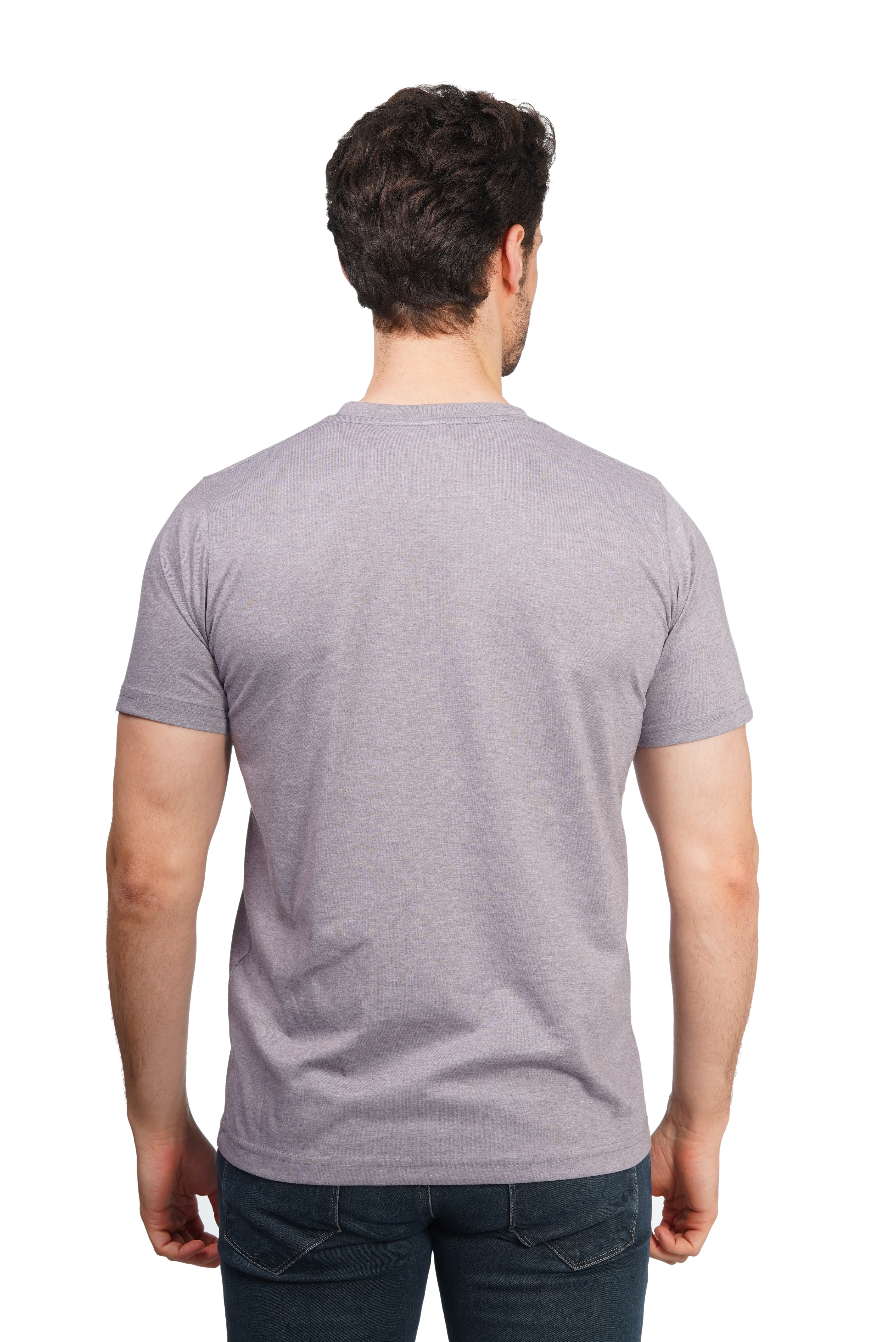 11 Degrees Mens T-Shirts  Splatter Print Piped Cut & Sew Short