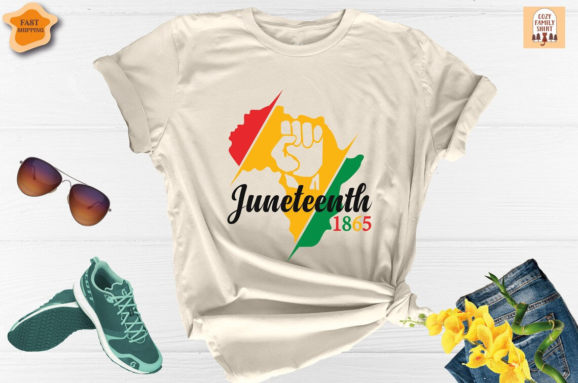 Unisex T-shirt Juneteenth Shirt, Black King Shirt, Black History Shirt, Black Lives Matter Shirt, Freeish Since 1865, Black Rights Shirt, Juneteenth month