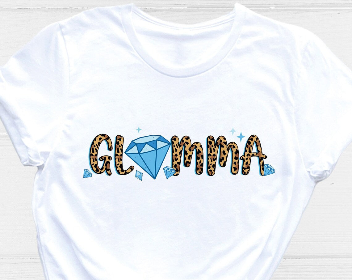 Unisex T-shirt Glamma Shirt, Grandma Shirt, Grandmother Shirt, Grammy shirt, Nana Shirt, Mothers Day Shirt, Granny Shirt, Mimi Shirt, Mother Shirt