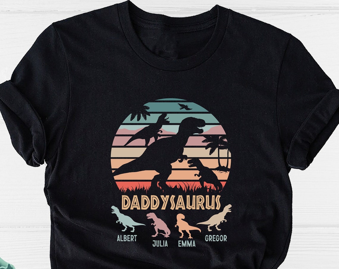 Unisex T-shirt Dadasaurus Shirt, Dinosaur Dad Shirt, Funny Dinosaur Daddy Shirt, New Dad Shirt, Dad Shirt, Father's Day Shirt, Dada Dinosaur Shirt