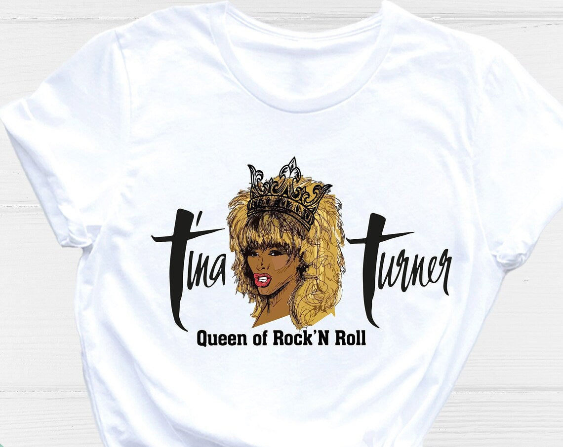 Unisex T-shirt Tina Turner Shirt, Rip Tina Turner Shirt, Tina Turner Musical Shirt, Broadway Musical Shirt, Rock N Roll Shirt, Rock Music Fans Shirt